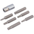 Draper TX-Star Bit And Bit Holder Set (7 Piece)