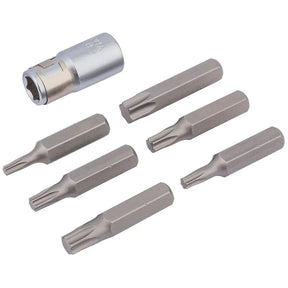 Draper TX-Star Bit And Bit Holder Set (7 Piece)