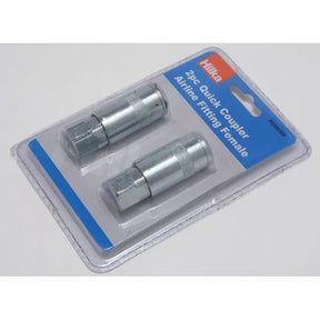 Hilka 2-Piece Quick Coupler Air Fitting Set