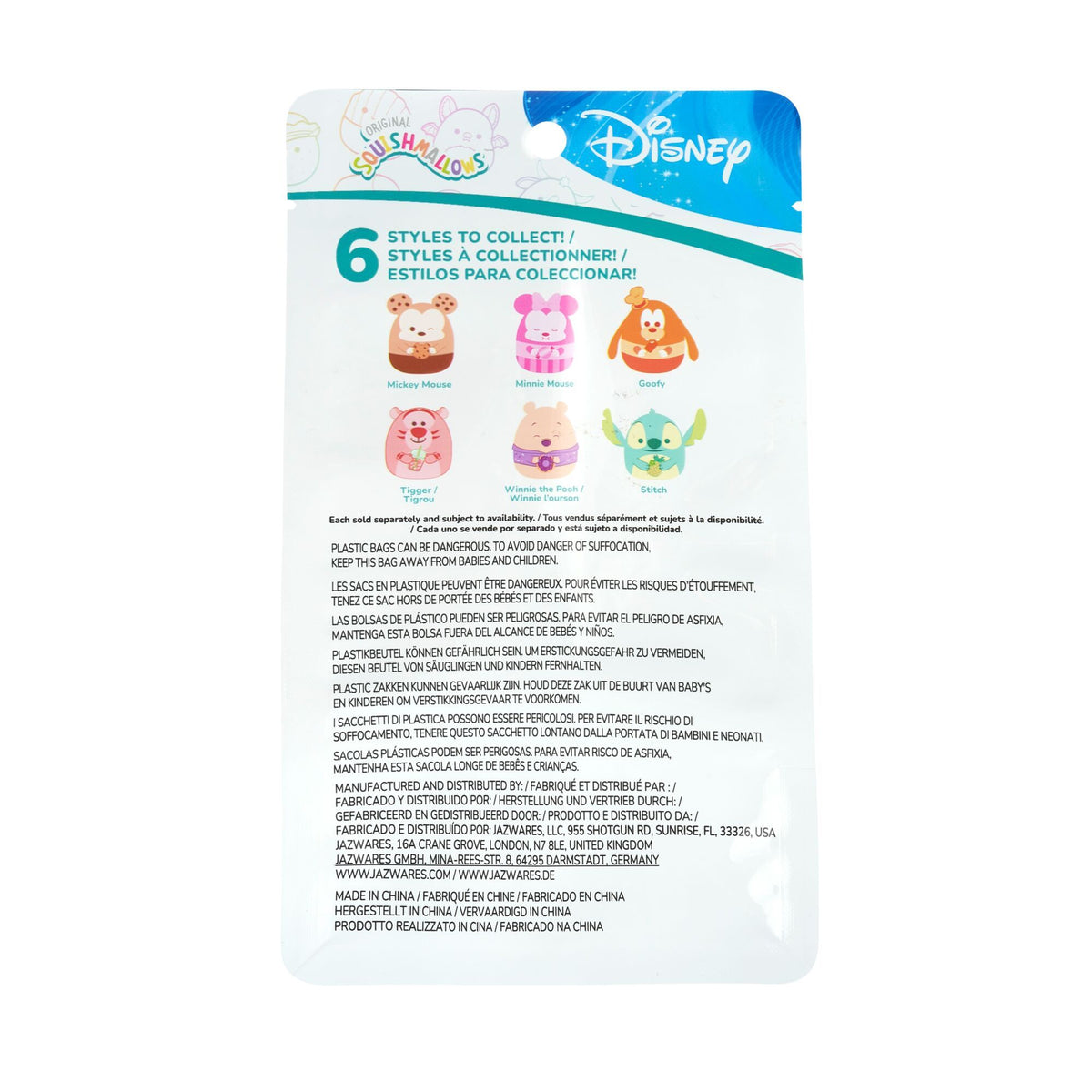Squishmallows Disney Mystery Bag