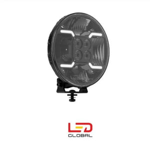 LED Global 9" 160W Driving Light with Dual Park Lights - LG931