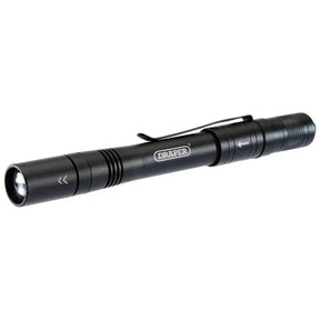 Draper LED Rechargeable Aluminium Penlight 1W