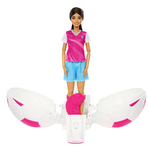 Barbie Team Roll & Reveal Football Player Set