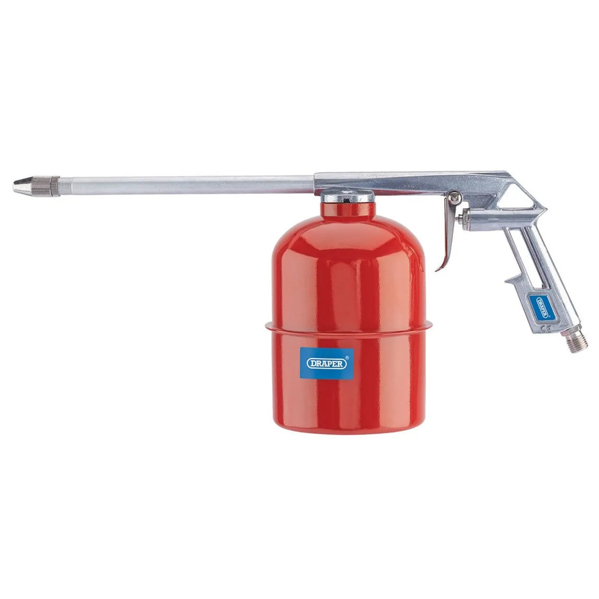 Draper 230V Oil-Free Compressor and Air Tool Kit, 24L Tank - Multi-Application for Spraying, Inflating, and Cleaning (90126)