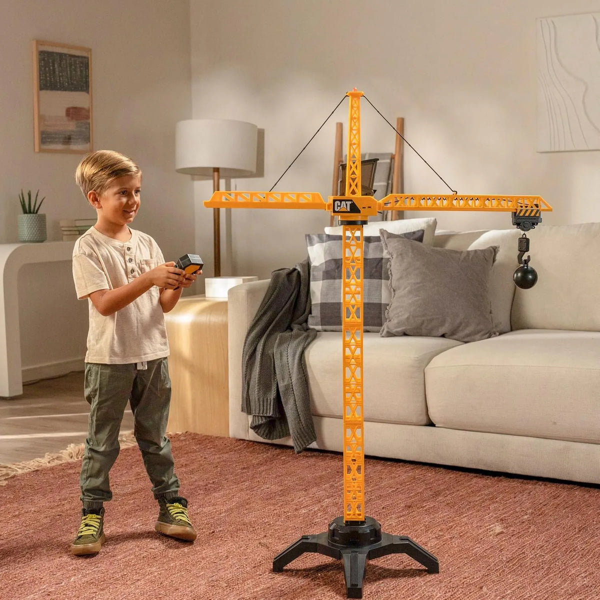 CAT Workforce Jumbo Tower Crane Set Remote Control