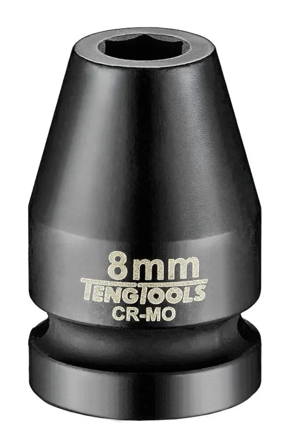 Teng Tools 920519N1 19mm 1/2" Drive Impact Socket - DIN Standard, Chrome Molybdenum