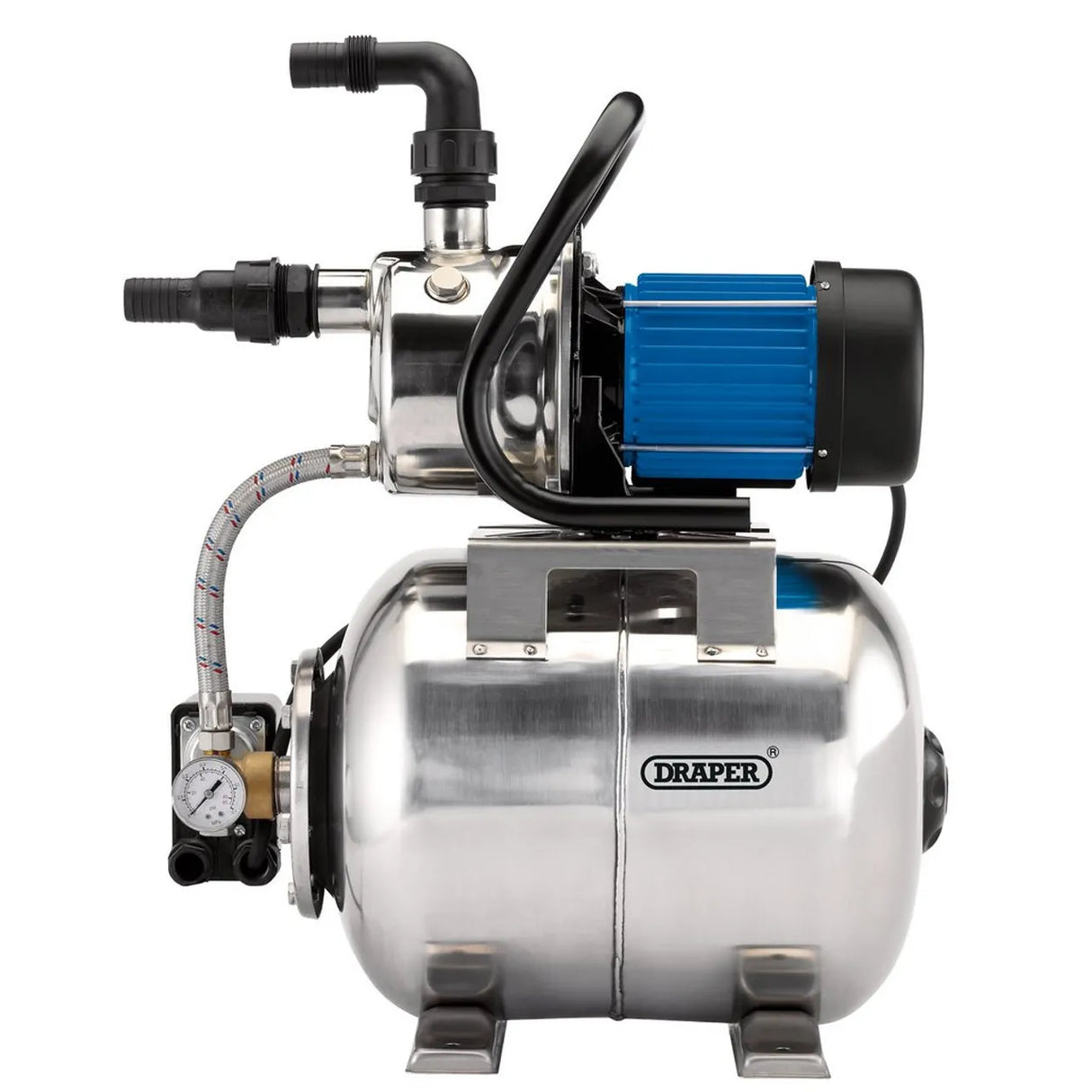 Draper Stainless Steel Booster Pump, 50L/Min, 800W