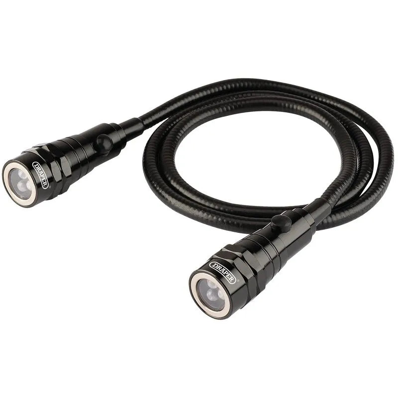 Draper Twin LED Flexible Inspection Light with Magnetic Ends 905mm