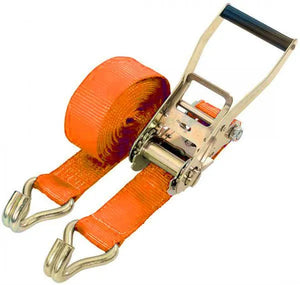 9m Heavy Duty Ratchet Straps with Hooks