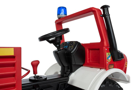 Rolly Kids Unimog Fire Engine with Gears