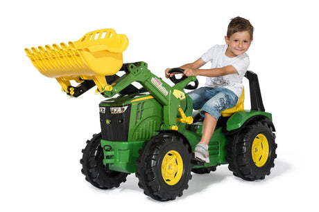 DEMO Rolly X-Trac Premium John Deere 8400R Pedal Tractor with Loader