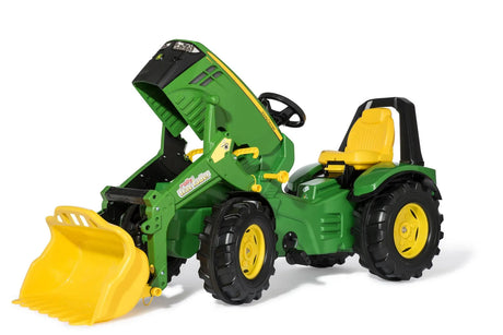 DEMO Rolly X-Trac Premium John Deere 8400R Pedal Tractor with Loader