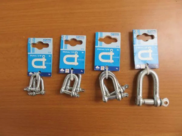 D-Shackle 5 - 10mm - 5mm (Pair)
