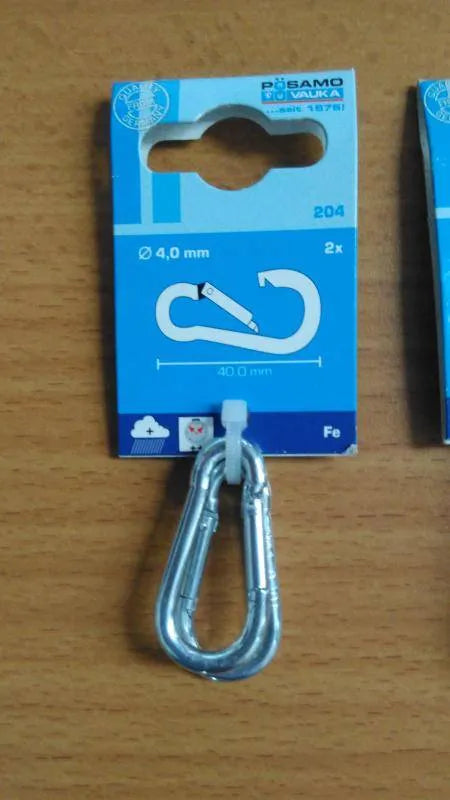 Snap Hook Fire Briga - 5mm (Pair)