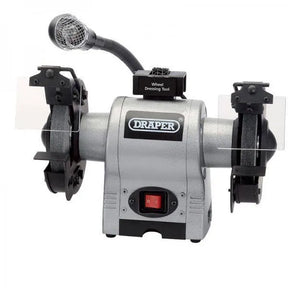 Draper 150mm Bench Grinder with Worklight 370W