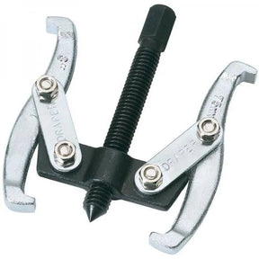 Draper 65mm Reach x 75mm Spread 2 Leg Reversible Puller