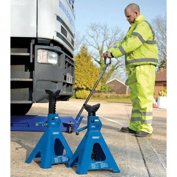 Draper 6 Tonne Ratcheting Axle Stands (Pair)