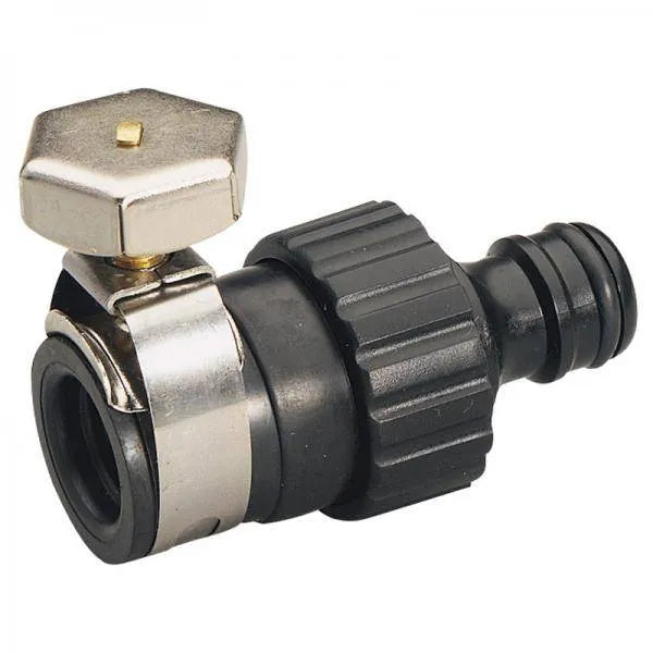 Draper Garden Hose Quick Tap Connector for 16.5mm and 18mm Taps
