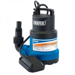 Draper Submersible Water Pump with Float Switch (108L/min)