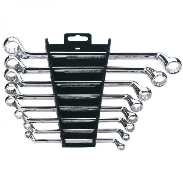 Draper 8 Piece Deep Offset Metric Ring Spanner Set