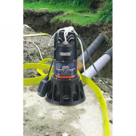 Draper 320L/min 1000W Submersible Dirty Water Pump with Float Switch