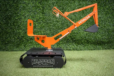 Killbran Orange Hitachi Excavator Digger