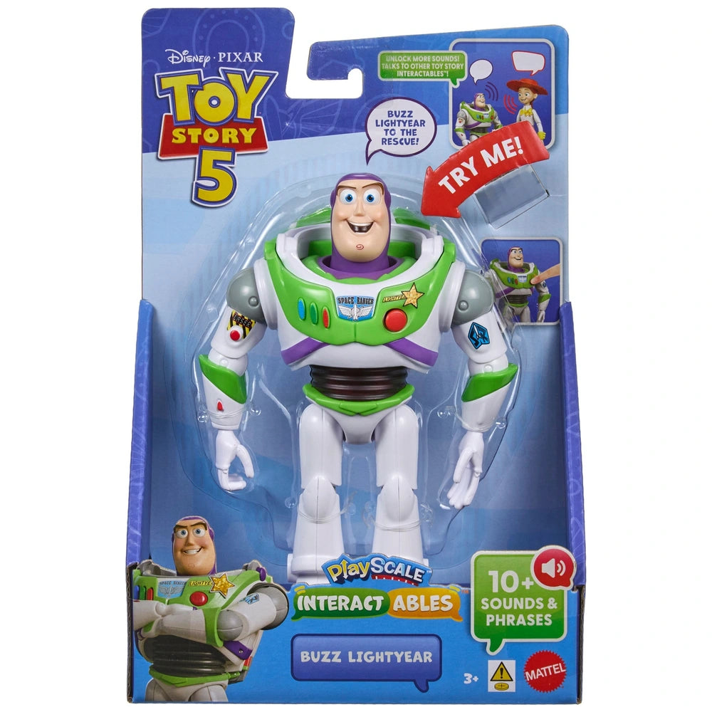 Disney Pixar Toy Story 5 Interactables Figure Buzz Lightyear