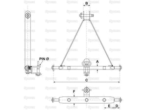 Sparex Drawbar Frame