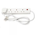 Powermaster Extension Lead 4 Gang 2m