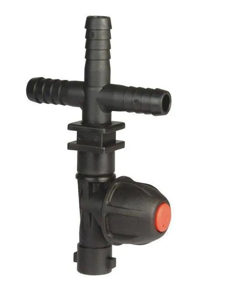 3/8" Cross Nozzle Body with Anti-Drip Diaphragm