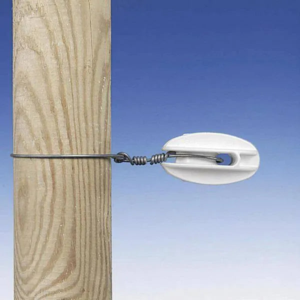 Gallagher Insulator White Egg