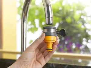 Hozelock Round Mixer Tap Connector Max 24mm Diameter