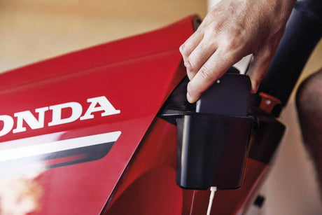 Honda HF2417 HTE Ride-On Lawnmower Electric Tip