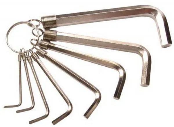 BGS 8-piece Internal Hexagon Key Set 2-10 mm