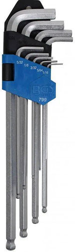 BGS Hex Key Set 1/16"- 3/8" - 9 piece set