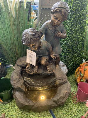 Boy & Girl WaterFall Feature