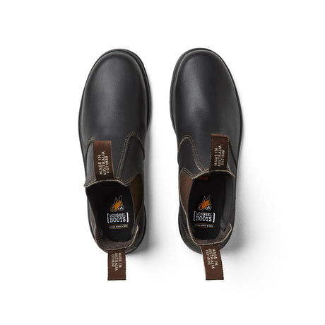 Mongrel K9 Claret Oil Kip Non Safety Dealer Boots