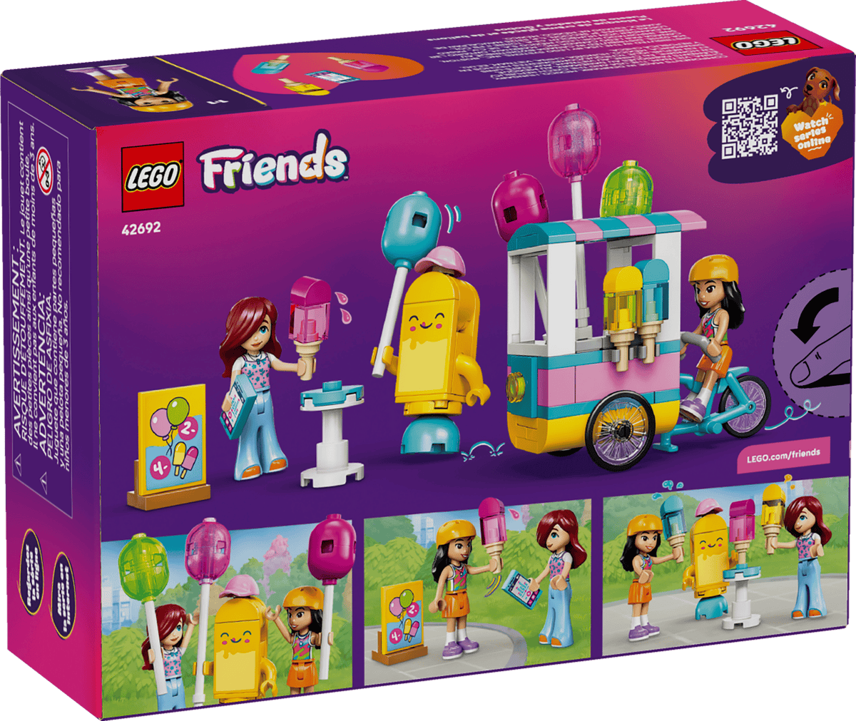 LEGO Friends 42692 Ice Cream & Balloon Stand