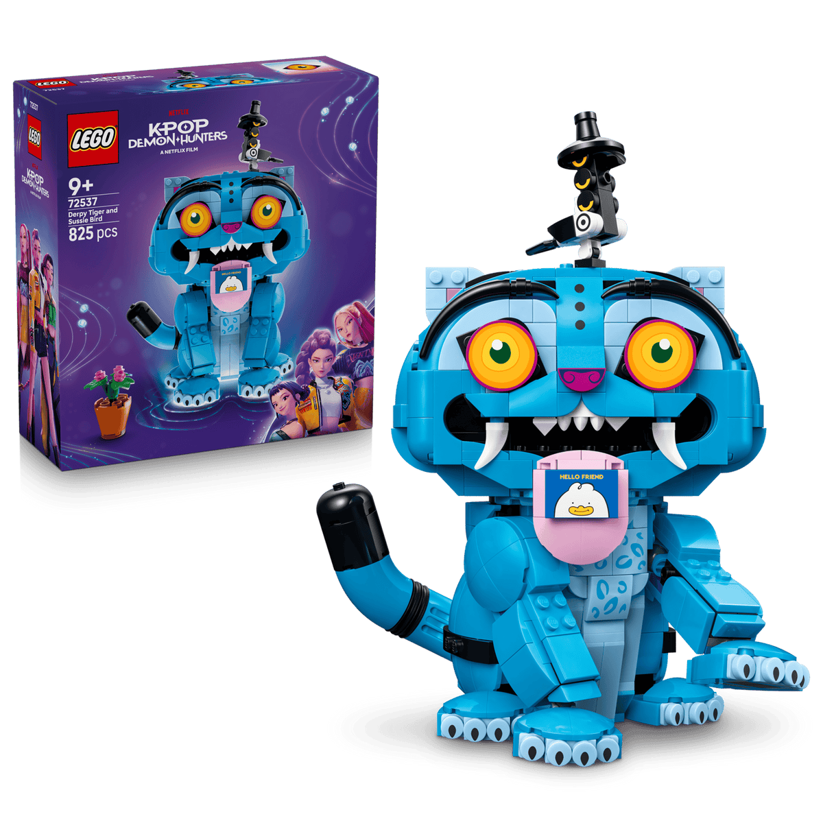LEGO KPop Demon Hunters 72537 Derpy Tiger and Sussie Bird