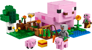 LEGO Minecraft 21268 The Baby Pig House Set
