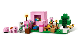 LEGO Minecraft 21268 The Baby Pig House Set