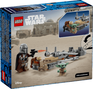 LEGO Star Wars 75436 The Mandalorian & Grogu's Speeder Bike