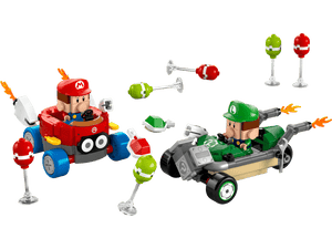 LEGO Super Mario 72034 Mario Kart Baby Mario vs. Baby Luigi