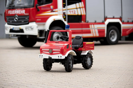 Rolly Kids Unimog Fire Engine with Gears
