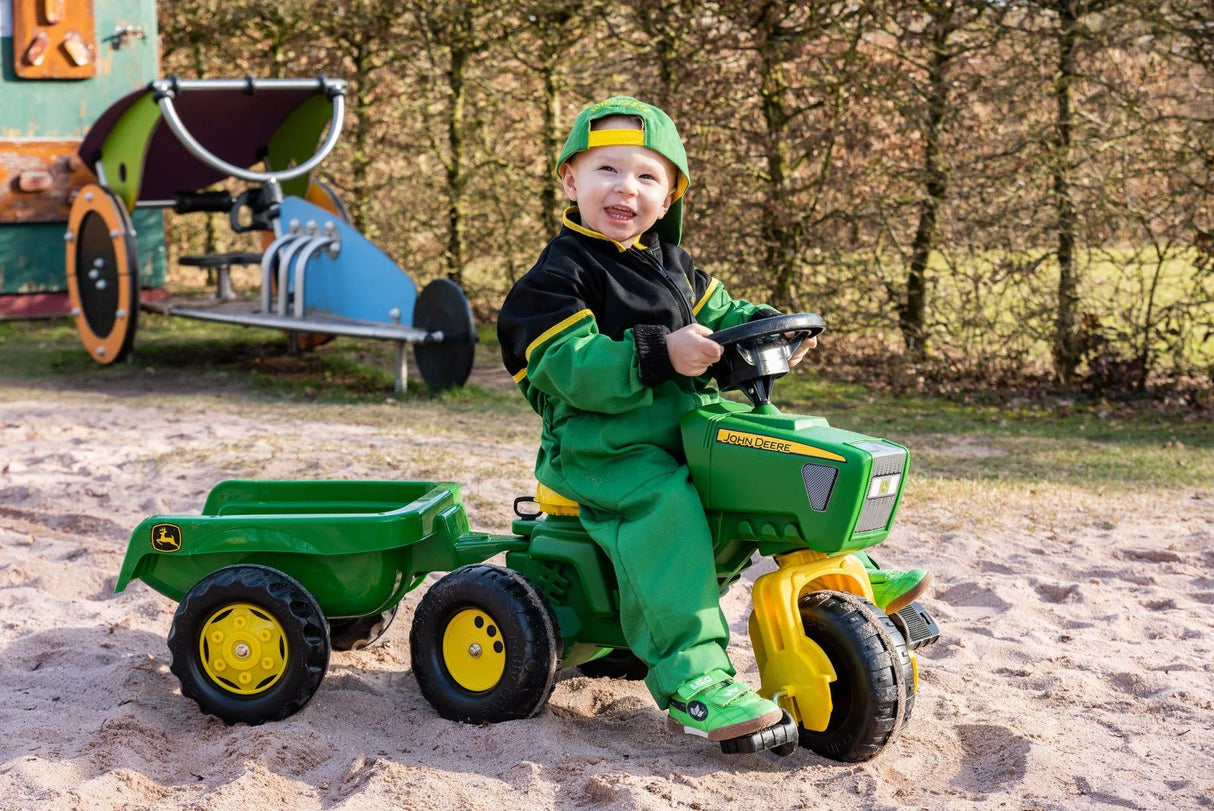 Rolly Kids John Deere Pedal Tractor & Trailer