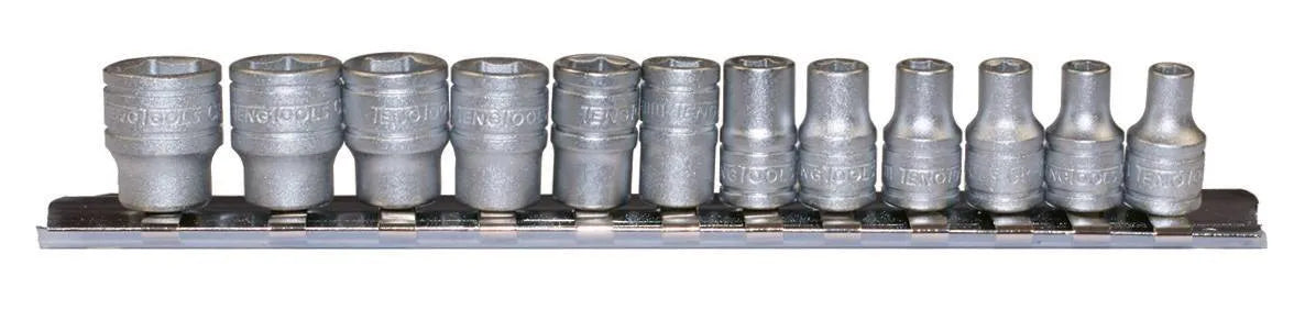 Teng Tools SOCKET SET 1/4DR 12PC