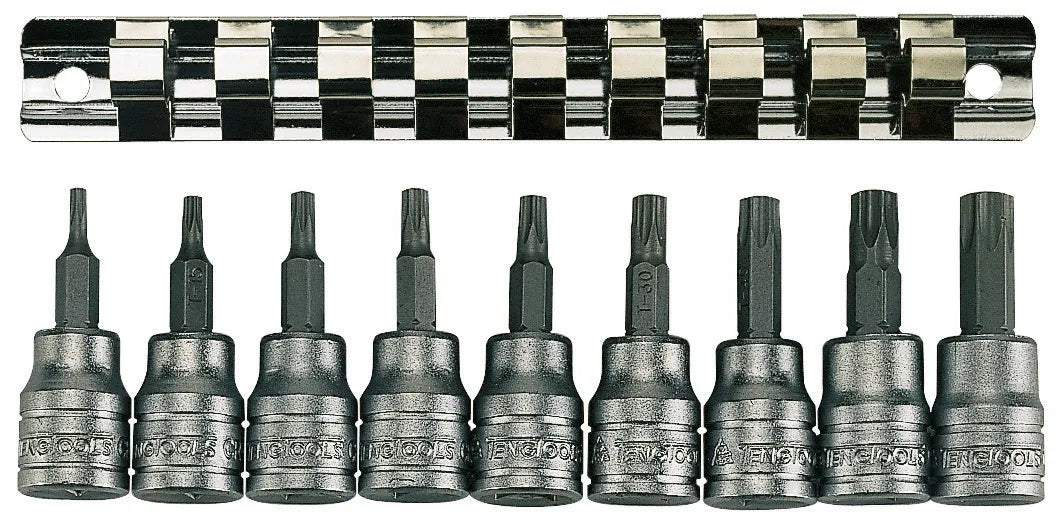 Teng Tools Socker T Set 3/8 Dr 9 Pc Tx