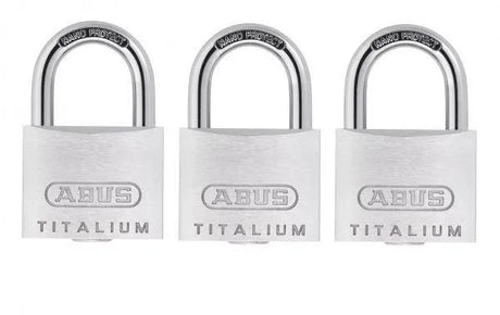 Padlock Titalium 64TI Twin Pack 20-60mm - 20mm