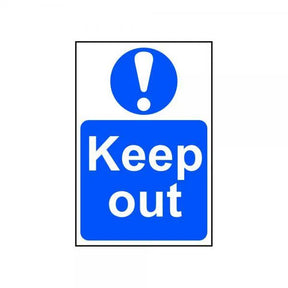 Safety Sign Keep Out