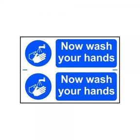 Safety Sign Wash Hands